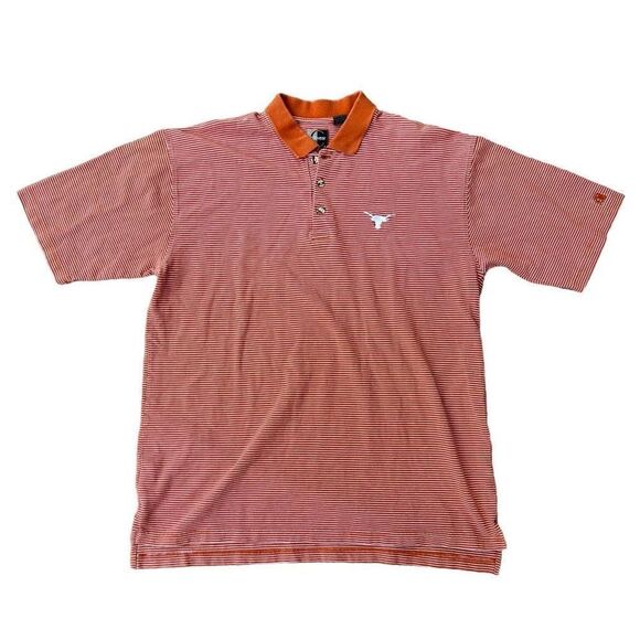 Vintage Chiliwear Texas Longhorn Burnt Orange Polo XXL - Picture 1 of 5